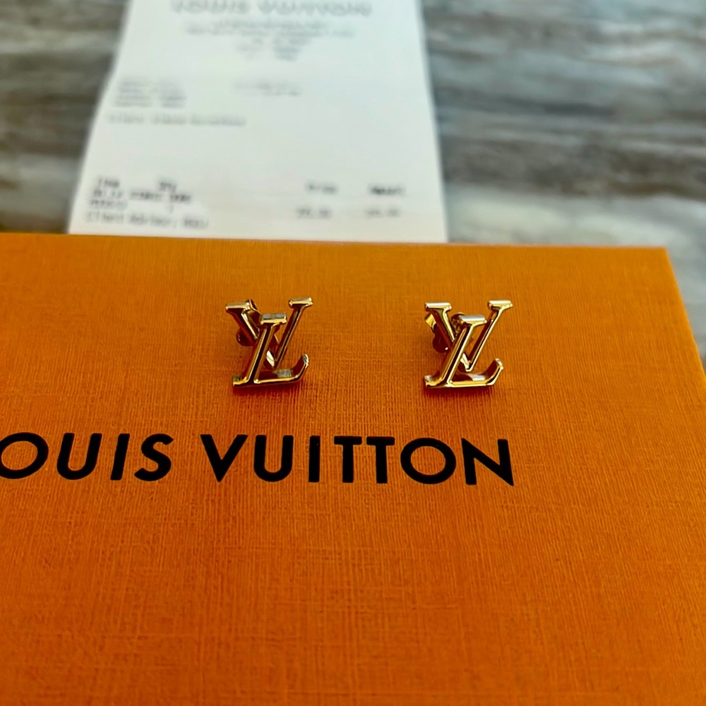 2022 LV iconic stud earrings